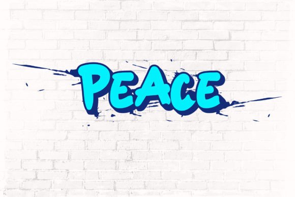 Grazy Street Font PNG with transparent background - Preview 1
