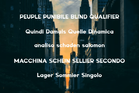 Gropo Font - Preview 2
