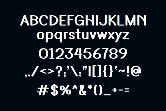 Hankura Font PNG with transparent background - Preview 1