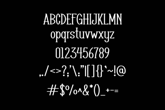 Janziar Font font preview - 1