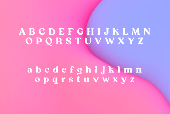 Kafve Font PNG with transparent background - Preview 3