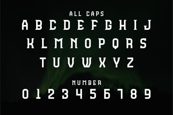 Monoku Font PNG with transparent background - Preview 2