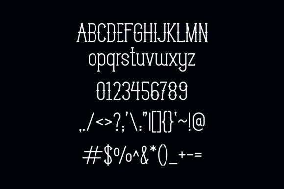 Muback Font PNG with transparent background - Preview 1