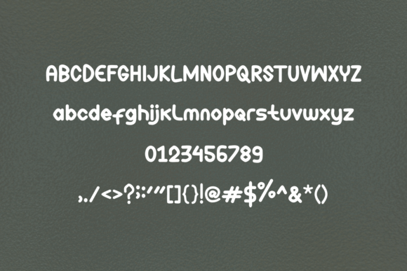 Necomundas Font PNG with transparent background - Preview 1
