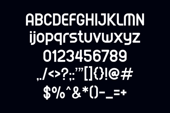 Nedora Font PNG with transparent background - Preview 2