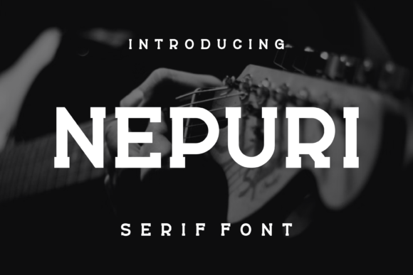 Nepuri Serif Font By lelevien