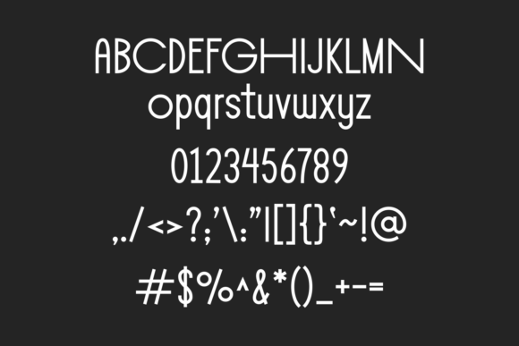 Oligun Font PNG with transparent background - Preview 1