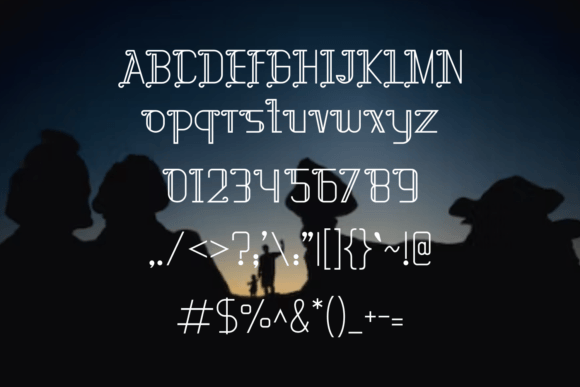 Ranmarung Font PNG with transparent background - Preview 1