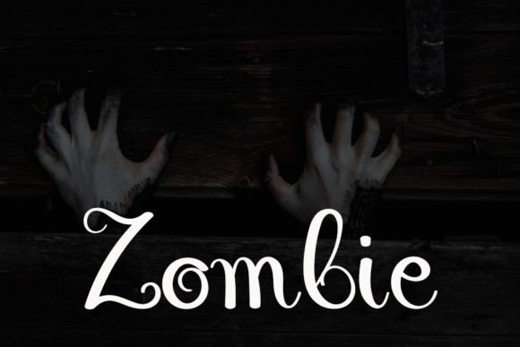 Scary Home Font PNG with transparent background - Preview 1