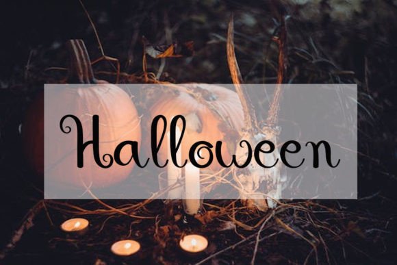 Scary Home Font PNG with transparent background - Preview 2