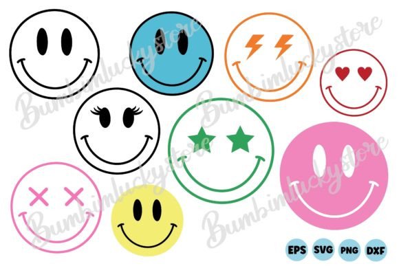 Smiley Face Svg Bundle