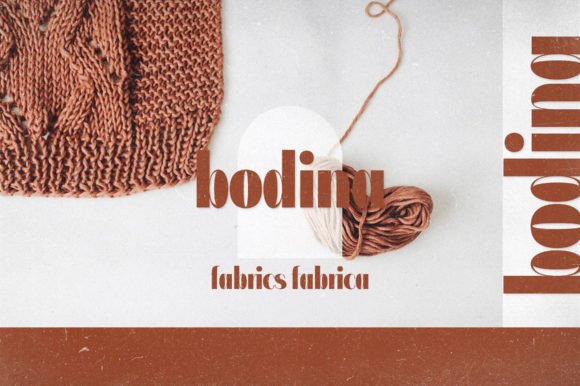 Bodina Font - Preview 1