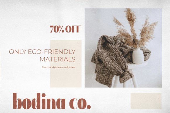Bodina Font - Preview 5