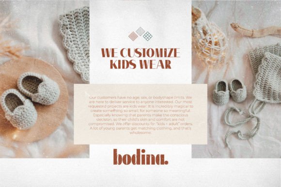 Bodina Font - Preview 6