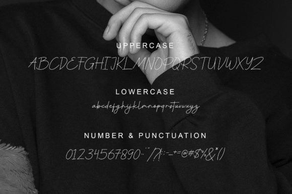 Anthena Font PNG with transparent background - Preview 1