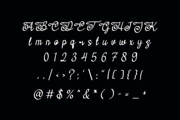 Antisy Font - Preview 1