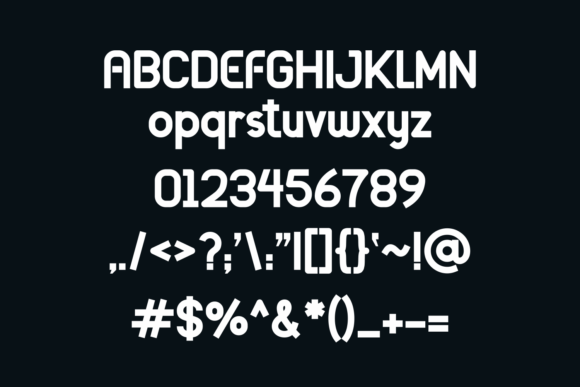 Anzeng Font - Preview 1