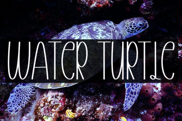 Aquarium Font - Preview 1