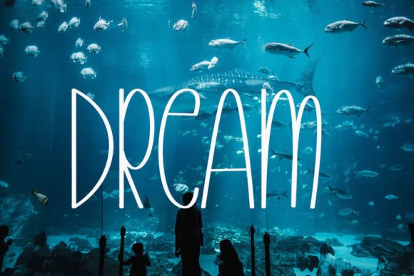 Aquarium Font - Preview 6