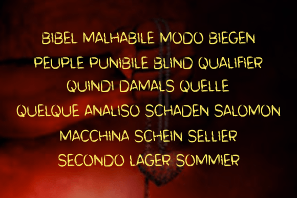 Artibrush Font PNG with transparent background - Preview 2