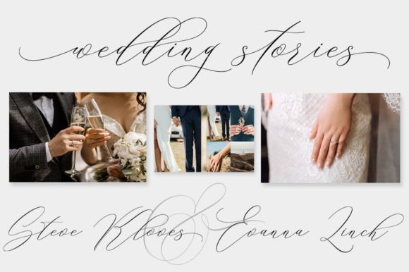 Beautiful in White Font - Preview 2