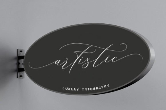 Beautiful in White Font - Preview 4