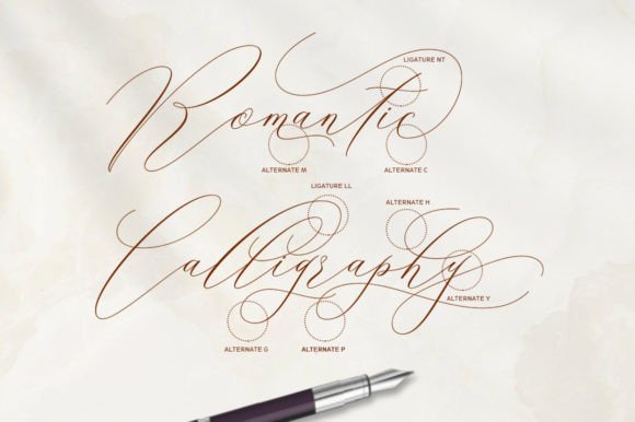 Beautiful in White Font - Preview 6