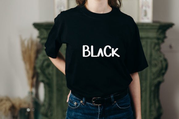 Black Font - Preview 4