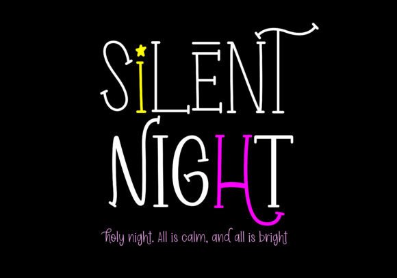 Black Light Font - Preview 3