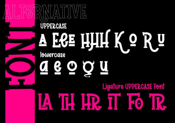 Black Love Font - Preview 2