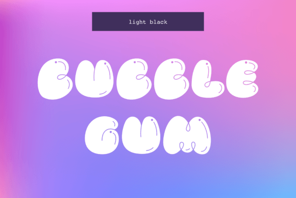 Bold Loop Font - Preview 2