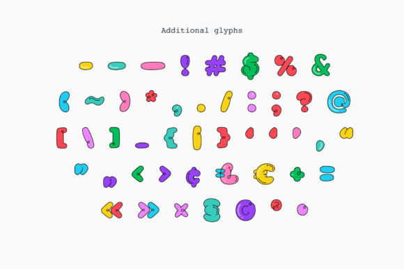 Bold Loop Font - Preview 6