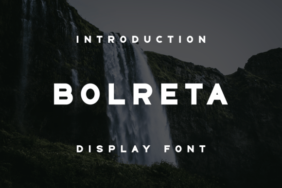 Bolreta Font - Preview 1