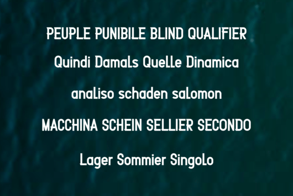 Boranda Font - Preview 2