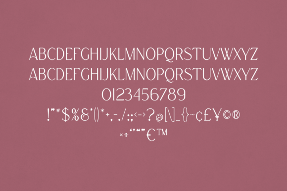 Bowie Font - Preview 1
