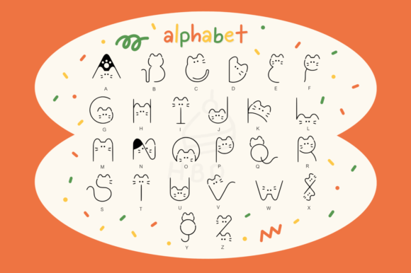 Cat Talk Font - Preview 1