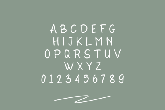 Childhand Font - Preview 1
