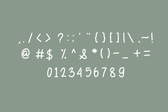 Childhand Font - Preview 2