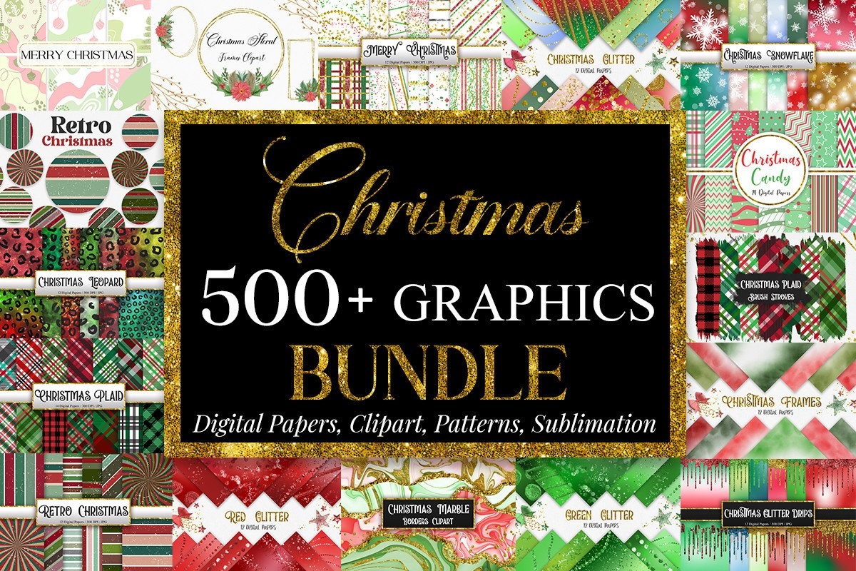 Christmas Graphics Bundle - photo 2