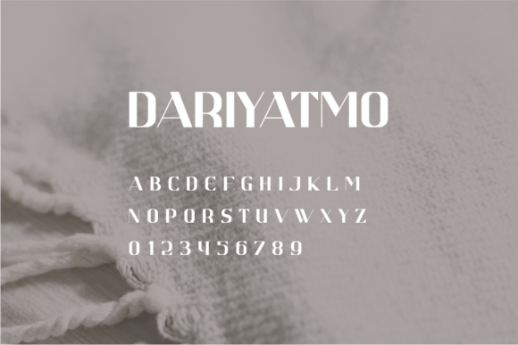 Dariyatmo Font - Preview 1