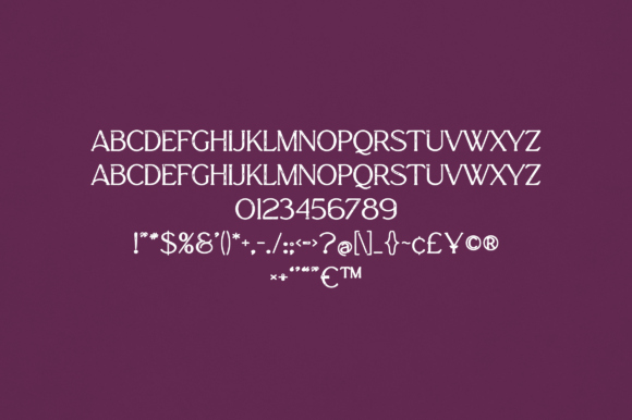 Dharma Font - Preview 1