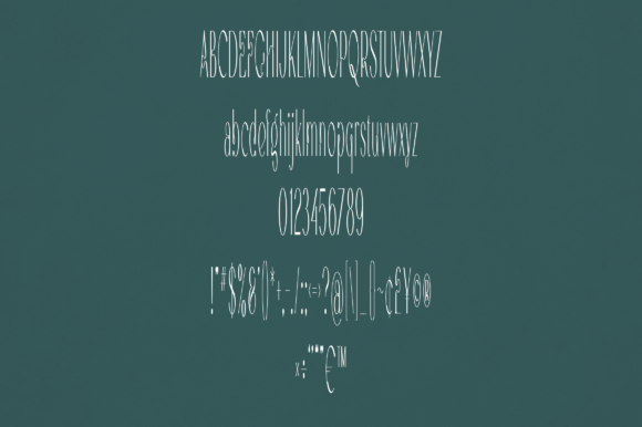 Fajra Font - Preview 1