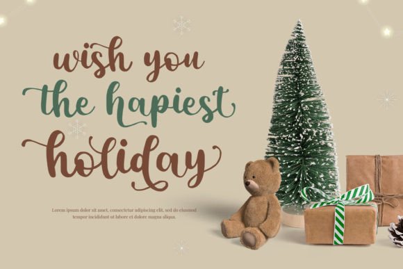 Father Christmas Font - Preview 4