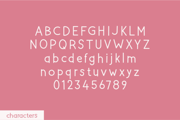Flattering Font - Preview 1