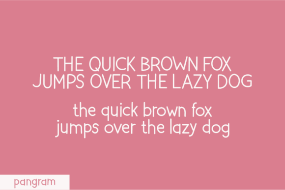 Flattering Font - Preview 3
