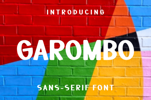 Garombo Font - Preview 1