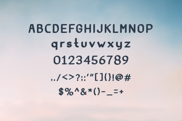 Gearfours Font - Preview 1