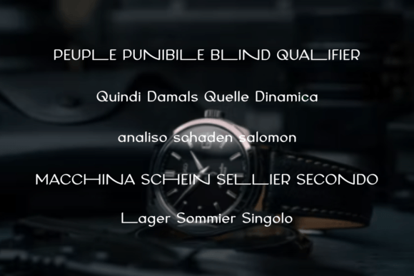 Gline Font - Preview 2