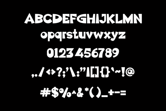 Gonead Font - Preview 1