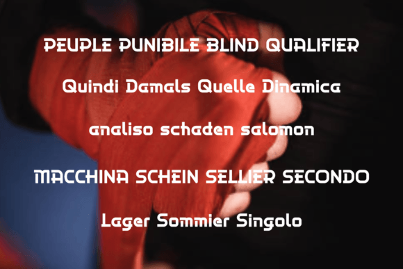 Gramha Font - Preview 2